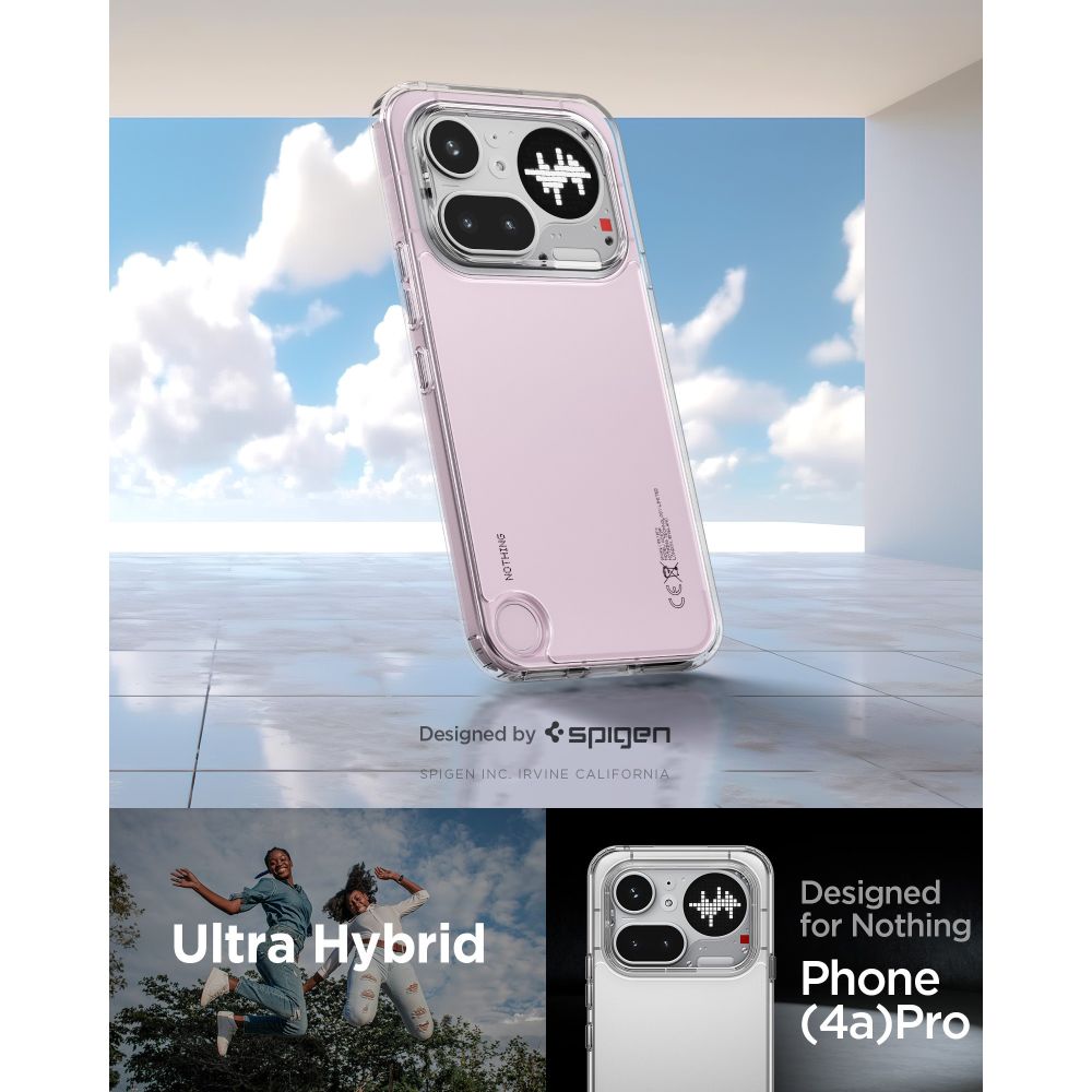 Spigen Ultra Hybrid Case for Nothing Phone 4A Pro - Transparent_4