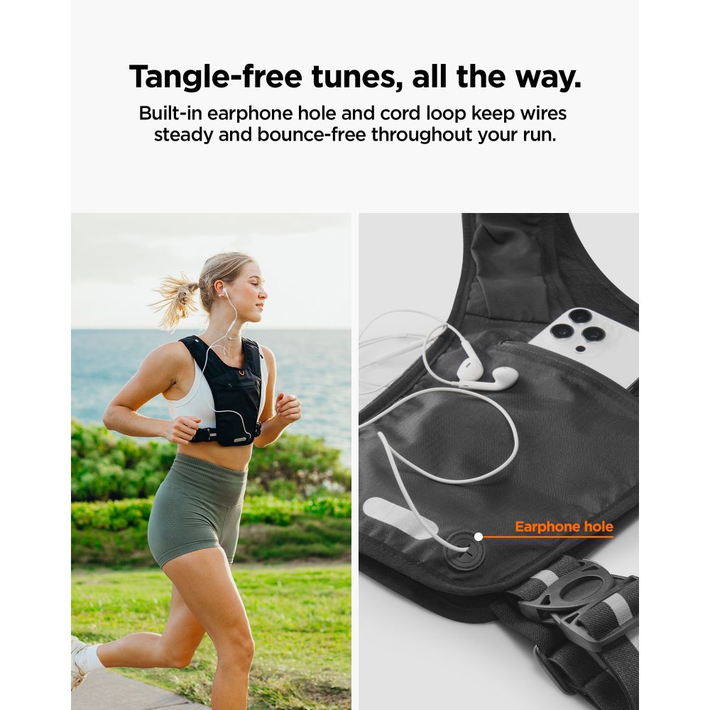 Spigen A720 Dynamic Shield Running Vest L-XL - Black_10