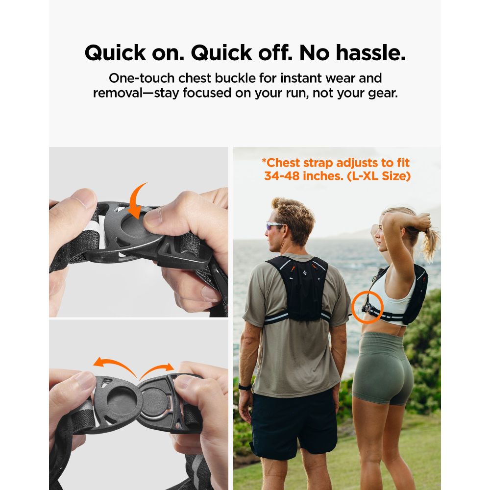 Spigen A720 Dynamic Shield Running Vest L-XL - Black_8