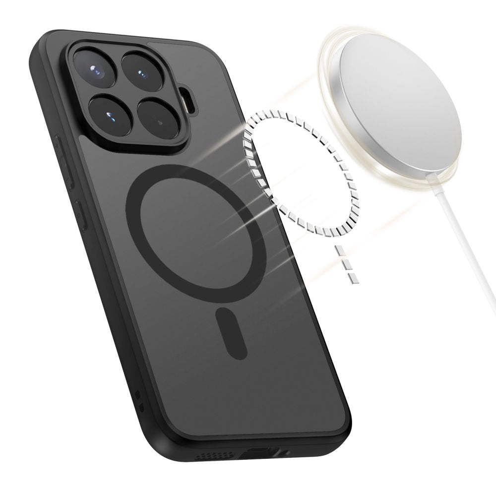Etui Tech-Protect Magmat MagSafe na Xiaomi 17T Pro - czarne matowe_2