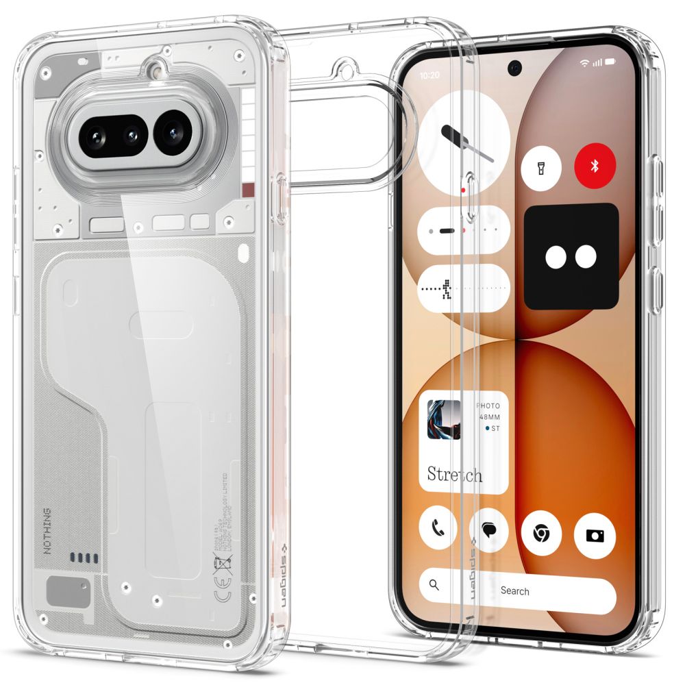 Hard Case Spigen Ultra Hybrid for Nothing Phone (4a), Crystal Clear ACS09793 _0