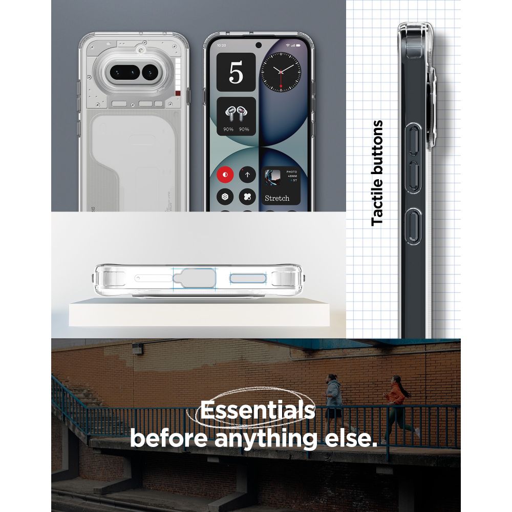 Hard Case Spigen Ultra Hybrid for Nothing Phone (4a), Crystal Clear ACS09793 _8