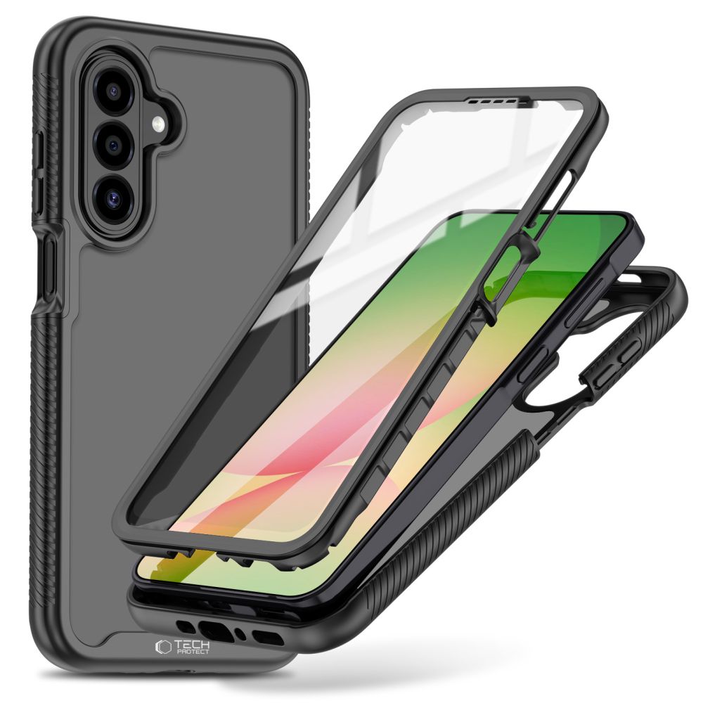 Etui Tech-Protect Defense na Samsung Galaxy A36 / A56 / A27 / A37 5G - czarne matowe_0