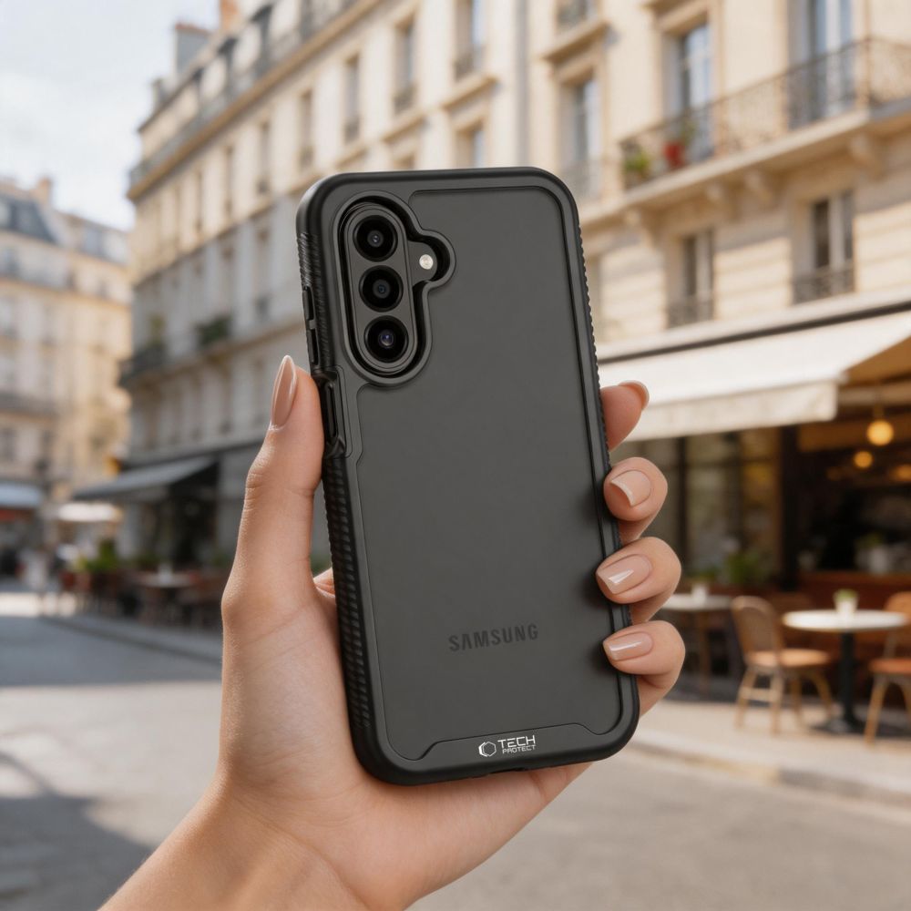 Etui Tech-Protect Defense na Samsung Galaxy A36 / A56 / A27 / A37 5G - czarne matowe_6