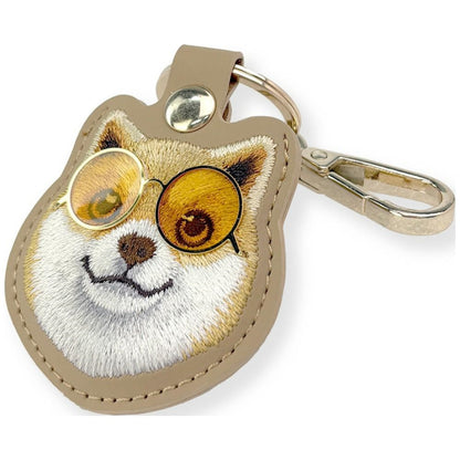 Nimmy Glasses Cool Dog Tracker Case - Brown_4
