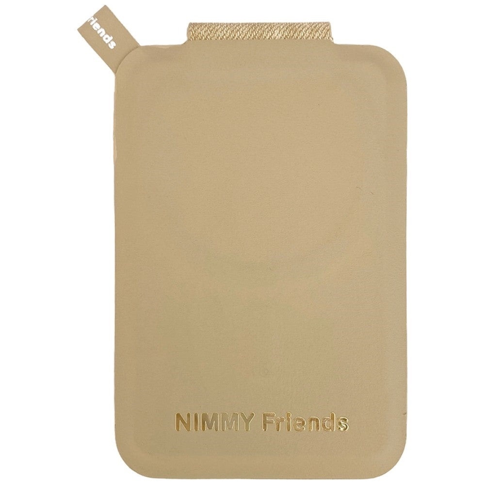 Nimmy New Big-Eye Cute Pets 2.0 Cat Magnetic Wallet with Phone Stand - Brown_4