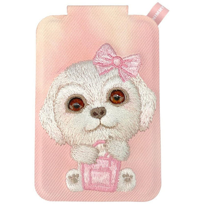 Nimmy New Big-Eye Cute Pets 2.0 Dog Magnetic Wallet with Phone Stand - Pink_0