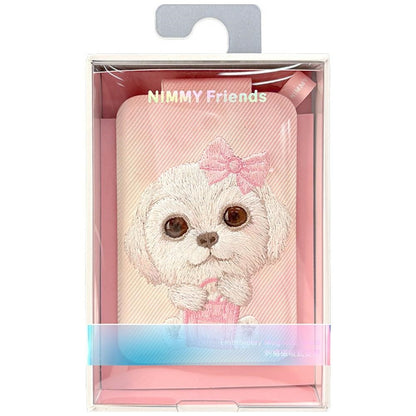 Nimmy New Big-Eye Cute Pets 2.0 Dog Magnetic Wallet with Phone Stand - Pink_6