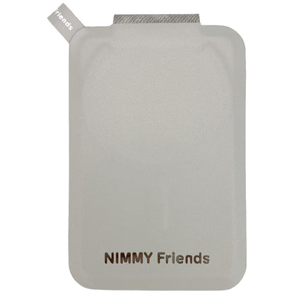 Nimmy New Big-Eye Cute Pets 2.0 Dog Magnetic Wallet with Phone Stand - Gray_4