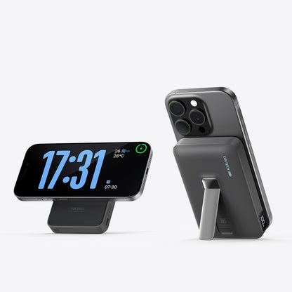 Cuktech WPB100 10000 mAh Qi2 Magnetic Powerbank 30W with Stand - Black_4