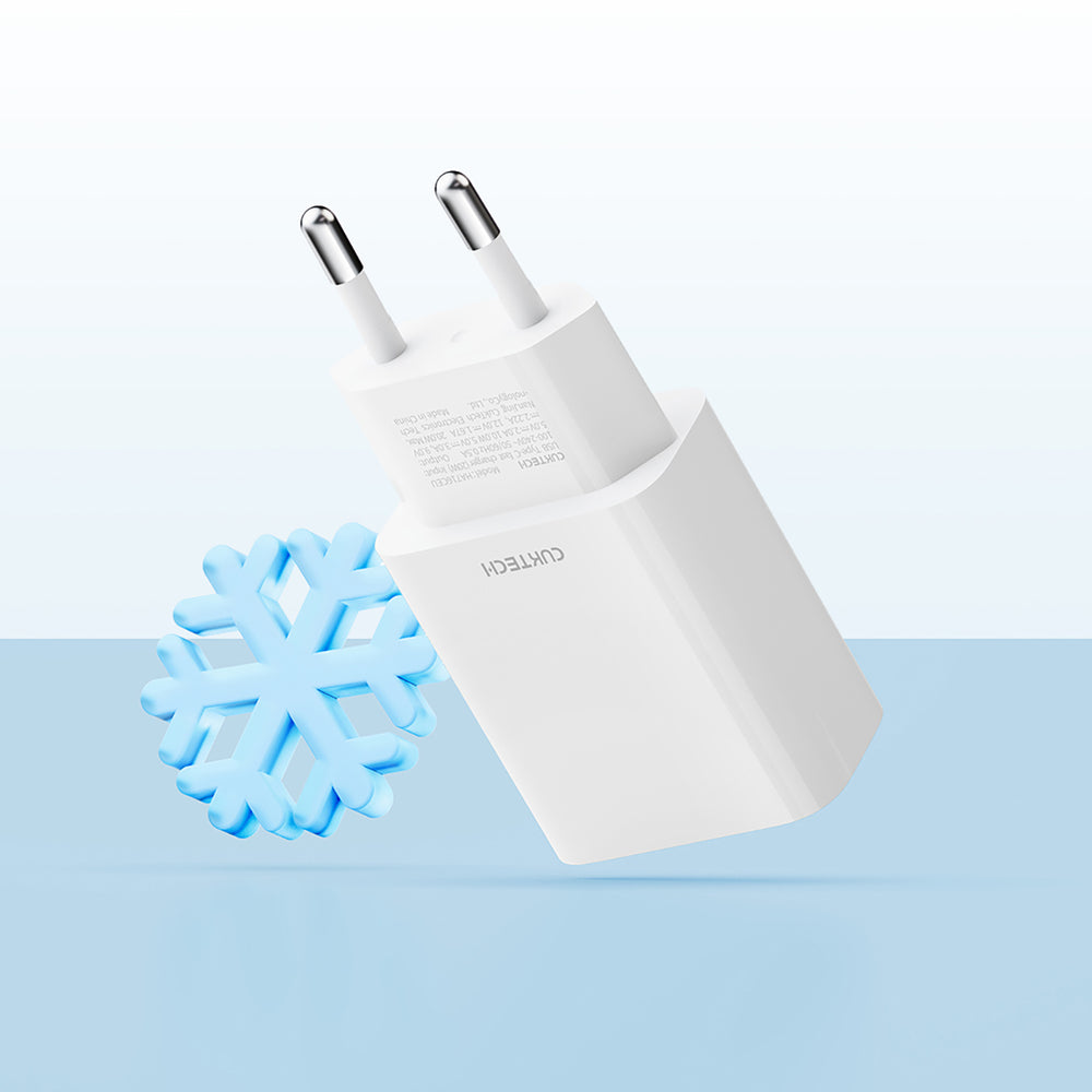 CUKTECH 20W Type-C Charger EU plug White_3