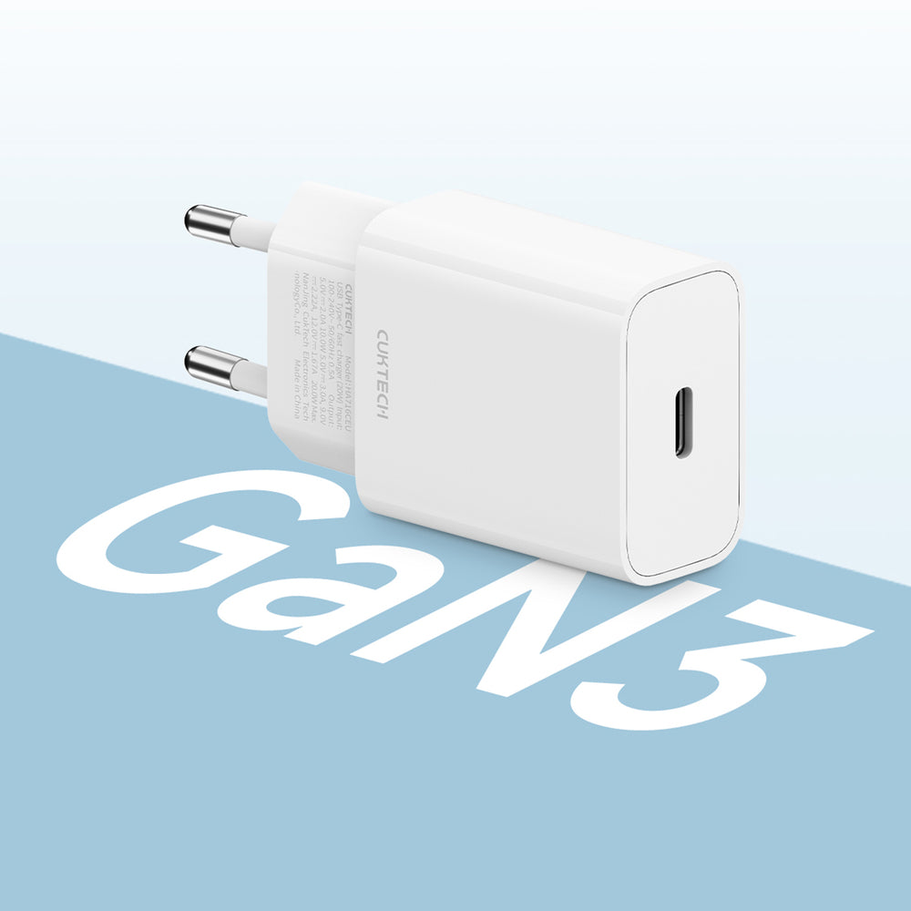 CUKTECH 20W Type-C Charger EU plug White_4