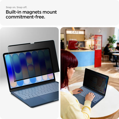 Privacy Plastic Screen Protector Spigen Safe View Magnetic for Apple MacBook Neo 13inch AFL11670 _5