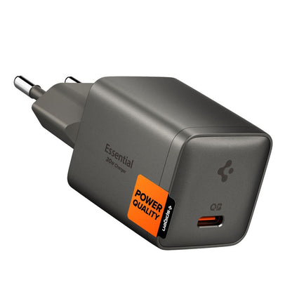 Wall Charger Spigen EE301EU Essential, 30W, 3A, 1 x USB-C, Grey ACH10447 _0
