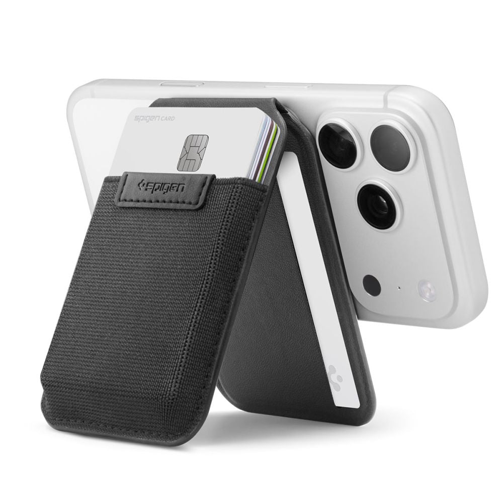 Magnetic Wallet Spigen Slim Fold Tripod S314-4, Black AFA11591 _1