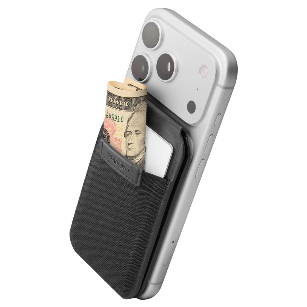 Magnetic Wallet Spigen Slim Fold Tripod S314-4, Black AFA11591 _3