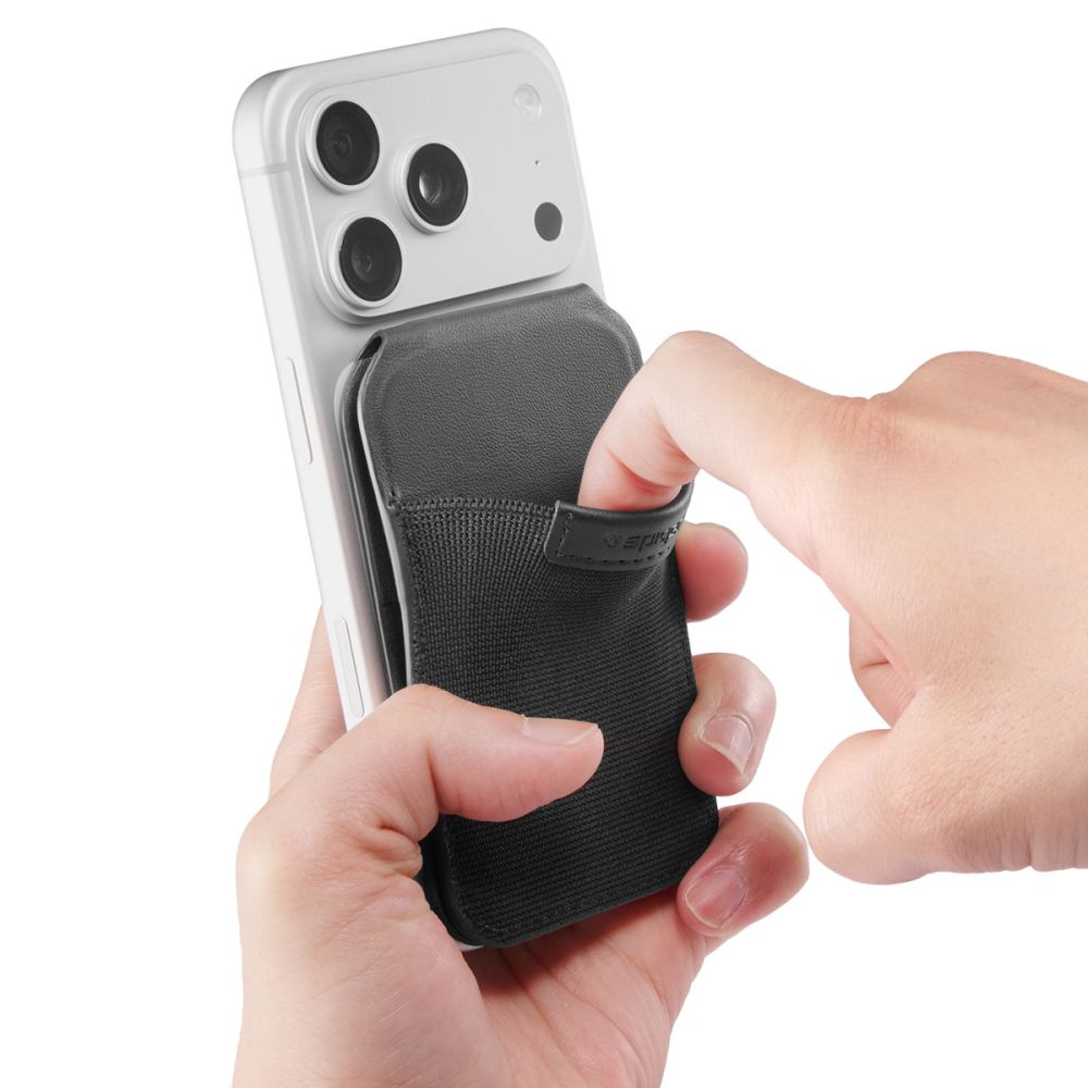 Magnetic Wallet Spigen Slim Fold Tripod S314-4, Black AFA11591 _4