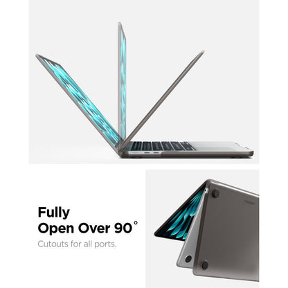 Case Spigen Airskin for Apple MacBook Air 13inch (2026) / (2025) / (2024) / (2022), Frost Black ACS11531 _7
