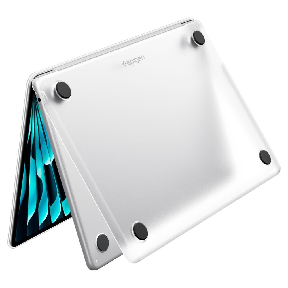 Case Spigen Airskin for Apple MacBook Air 13inch (2026) / (2025) / (2024) / (2022), Frost Clear ACS11530 _3