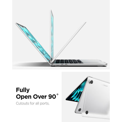 Case Spigen Airskin for Apple MacBook Air 13inch (2026) / (2025) / (2024) / (2022), Frost Clear ACS11530 _8