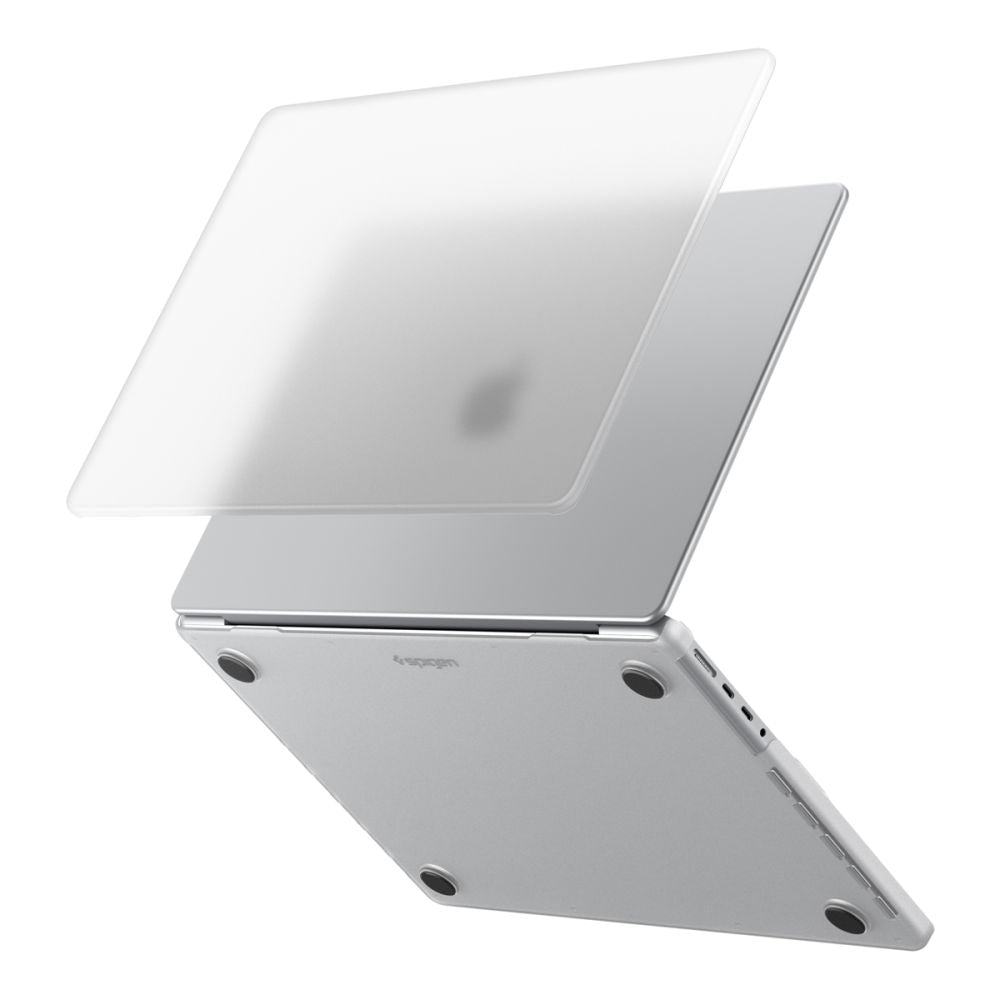 Case Spigen Airskin for Apple MacBook Pro 14inch (2026) / (2025) / (2023) / (2022) / (2021), Frost Clear ACS11528 _0