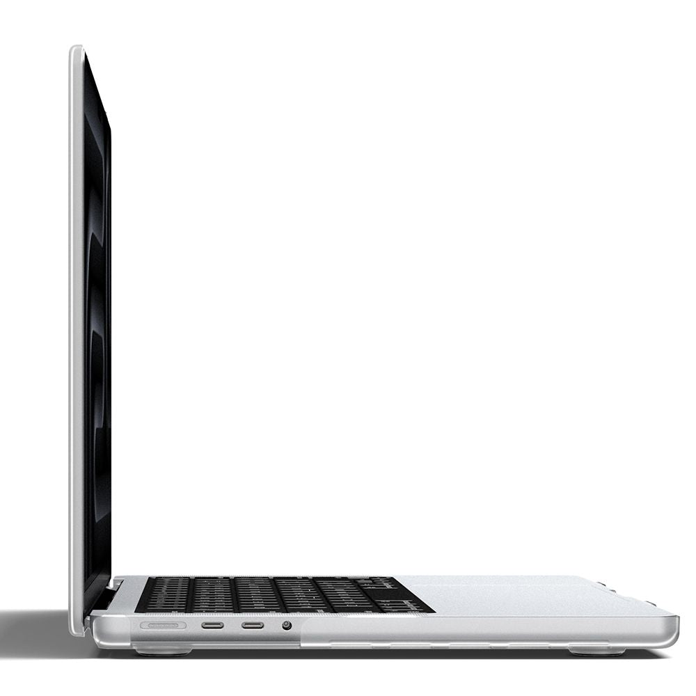 Case Spigen Airskin for Apple MacBook Pro 14inch (2026) / (2025) / (2023) / (2022) / (2021), Frost Clear ACS11528 _2