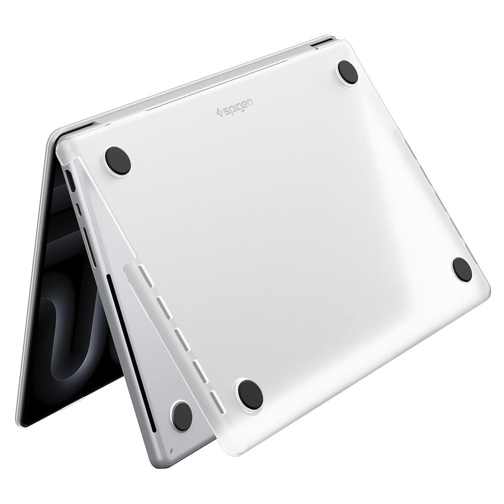 Case Spigen Airskin for Apple MacBook Pro 14inch (2026) / (2025) / (2023) / (2022) / (2021), Frost Clear ACS11528 _3