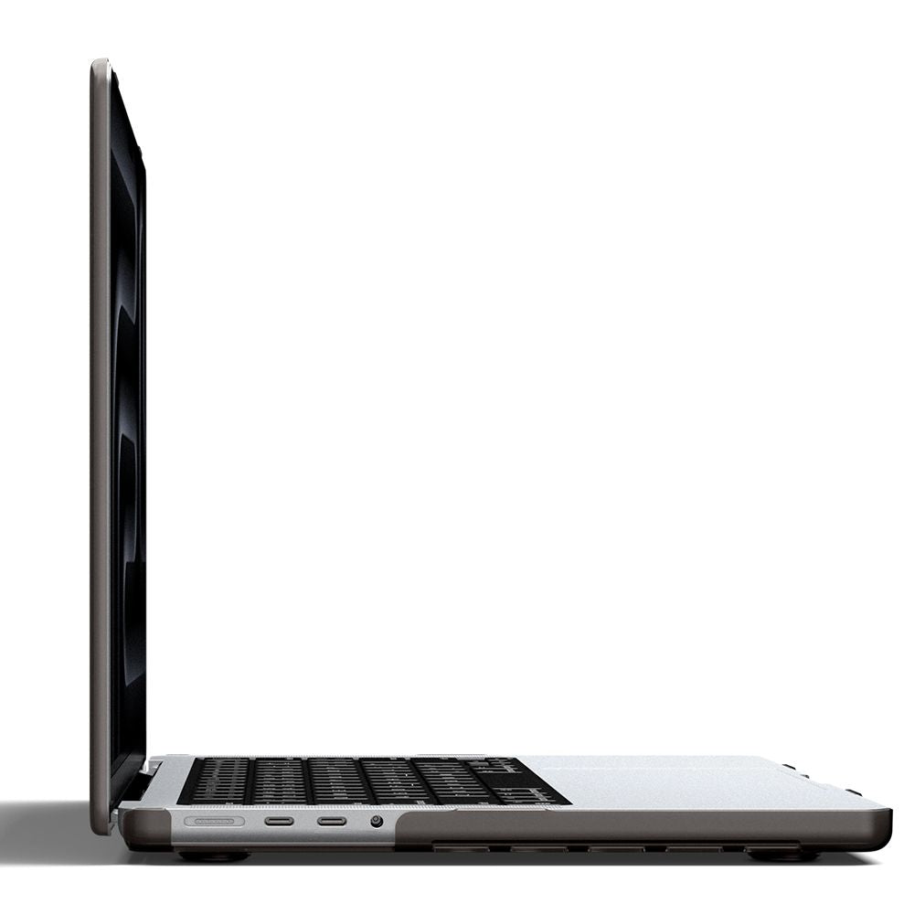 Case Spigen Airskin for Apple MacBook Pro 16inch (2026) / (2024) / (2023) / (2021), Frost Black ACS11527 _2
