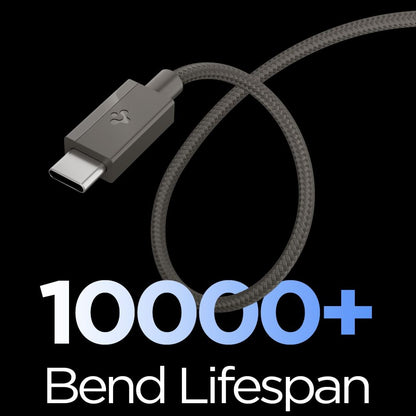 Spigen Essential EB6015CC USB-C Cable 60W 150 cm - Dark Gray_2