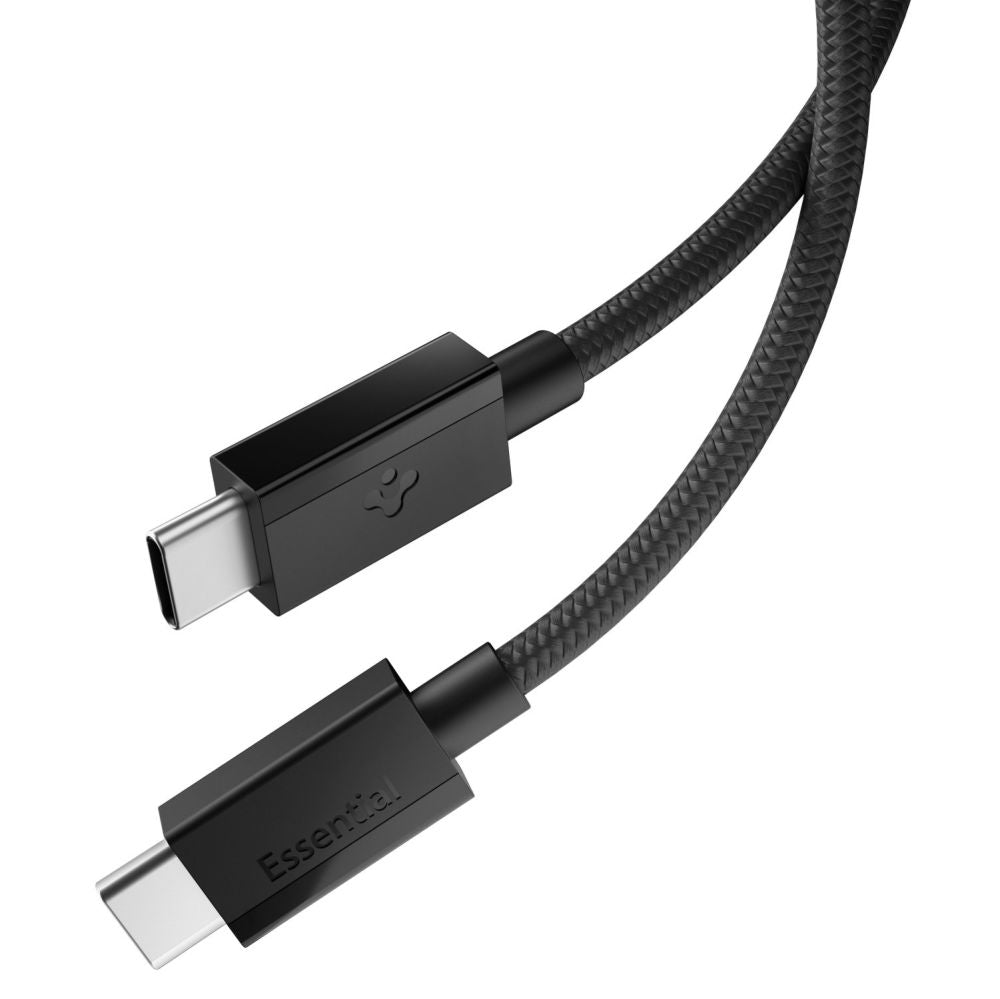 Spigen Essential EB6015CC USB-C Cable 60W 150 cm - Black_0