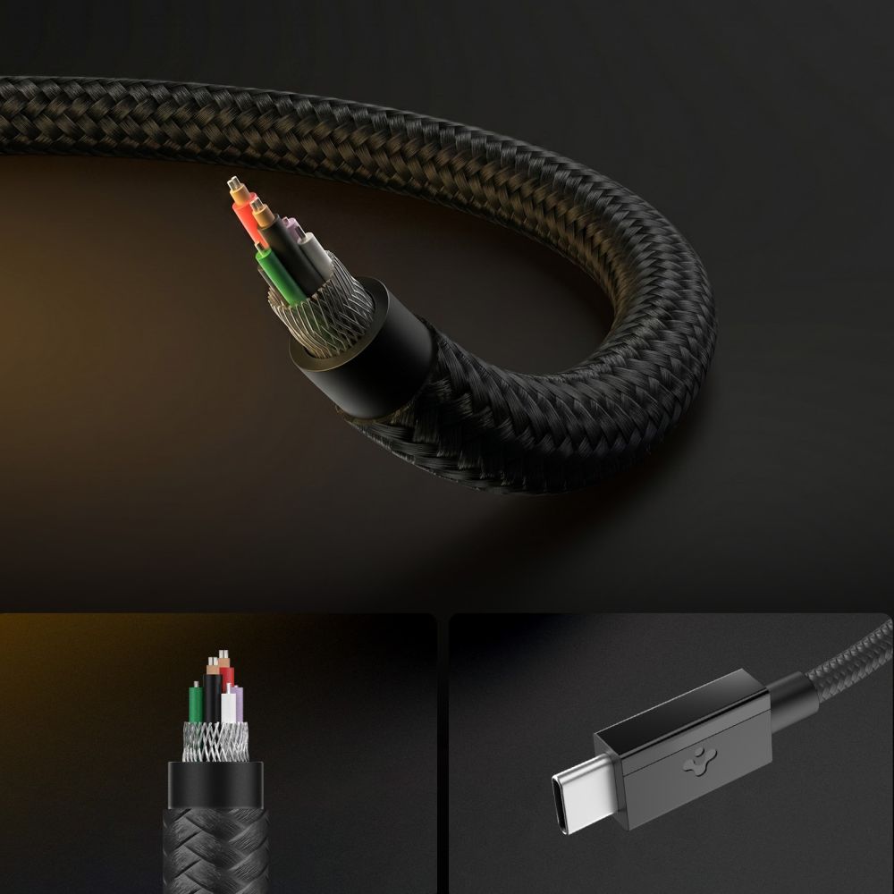 Spigen Essential EB6015CC USB-C Cable 60W 150 cm - Black_4