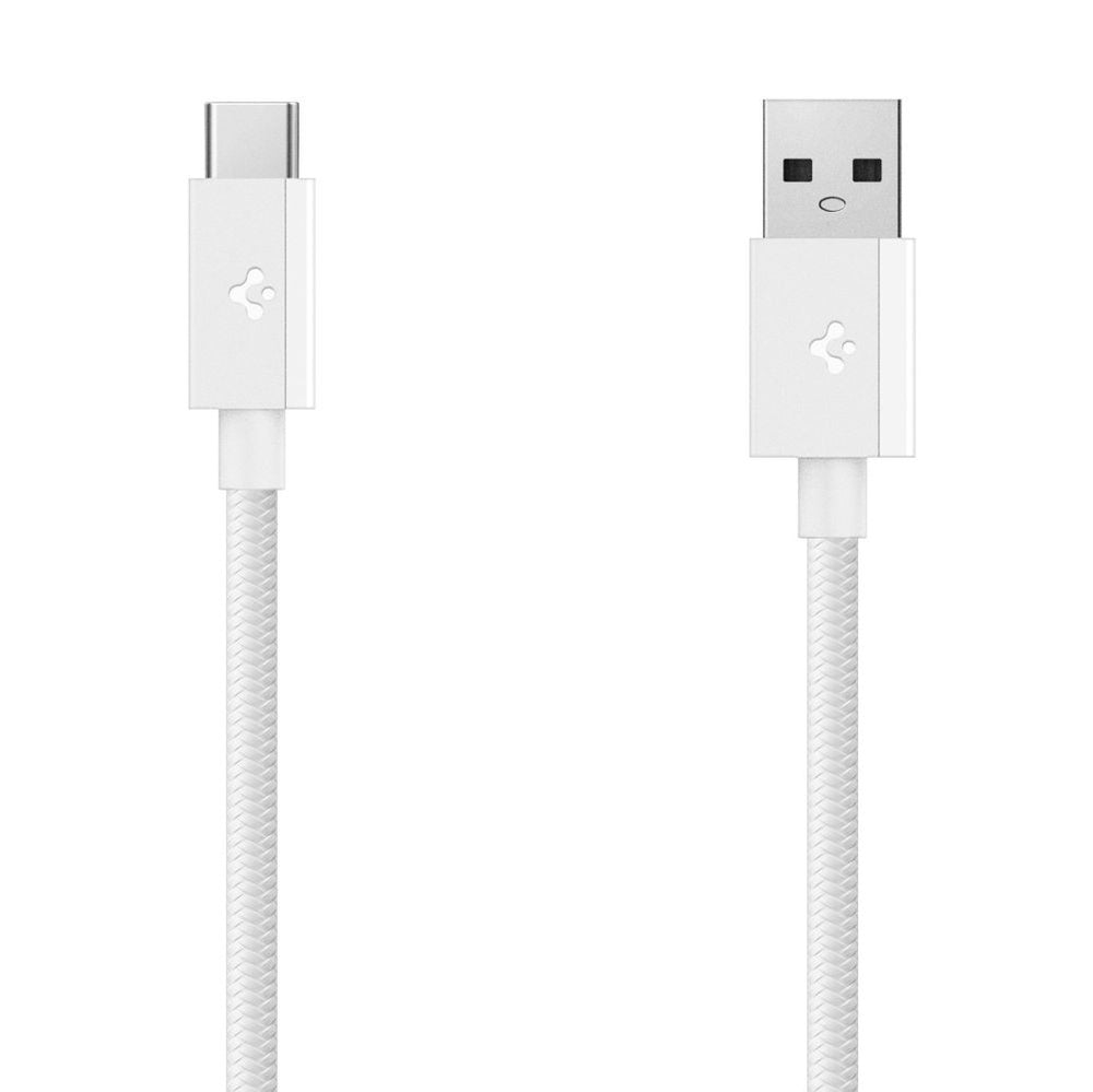 USB-A to USB-C Cable Spigen EB6015AC, 60W, 3A, 1.5m, White ACA10413 _1
