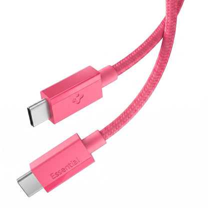 USB-C to USB-C Cable Spigen EB6010CC, 60W, 3A, 1m, Pink ACA10414 _0