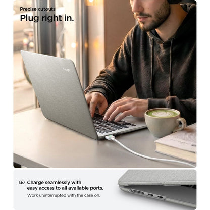 Spigen Urban Fit Case for MacBook Air 15" 2023 / 2024 / 2025 / 2026 - Gray_9