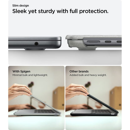 Spigen Urban Fit Case for MacBook Air 15" 2023 / 2024 / 2025 / 2026 - Gray_7