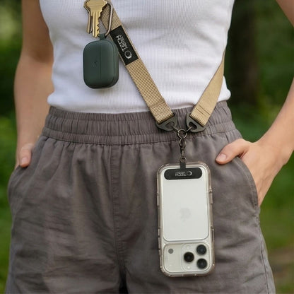 Tech-Protect C9S Rope Crossbody Phone Lanyard - Beige_6