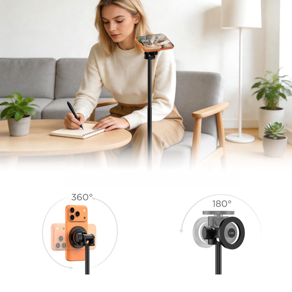 Selfie stick Tech-Protect L03S MagSafe Bluetooth Selfie Stick Tripod - czarny_4