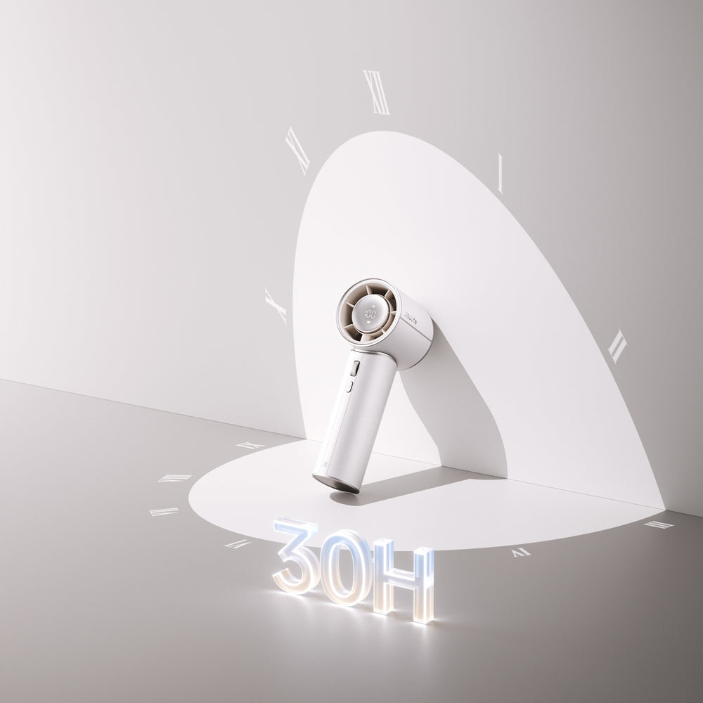Jisulife Handheld Fan Pro1 Mini 4250mAh USB-C Portable Fan Blower - White_13