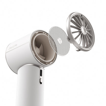 Jisulife Handheld Fan Pro1 Mini 4250mAh USB-C Portable Fan Blower - White_4