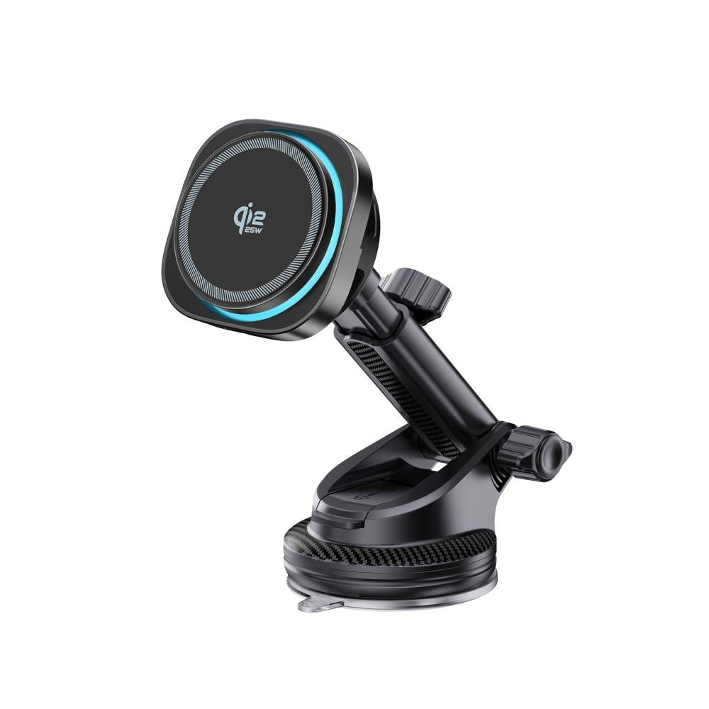 Tech-Protect V20 MagSafe Car Holder for Windshield/Air Vent/Dashboard 25W QI2.2 - Black_2