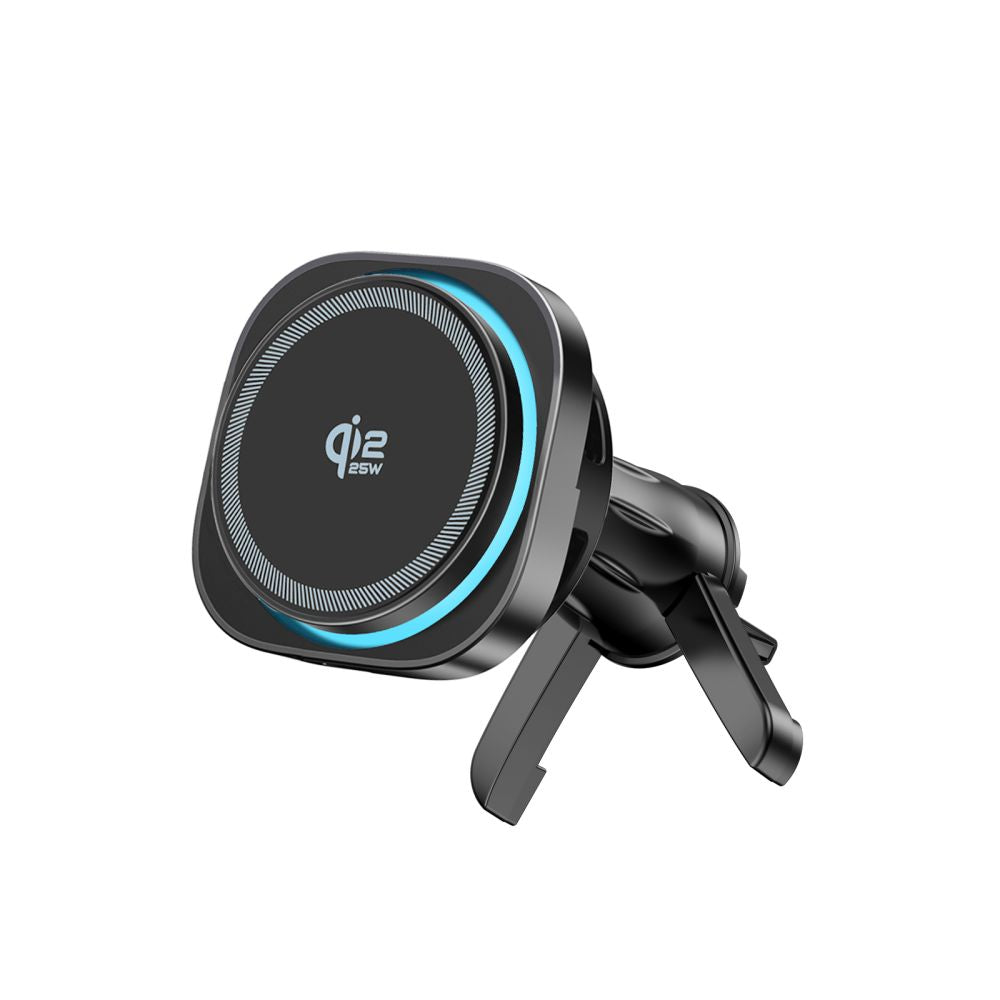 Tech-Protect V20 MagSafe Car Holder for Windshield/Air Vent/Dashboard 25W QI2.2 - Black_3
