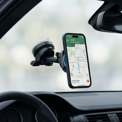 Tech-Protect V20 MagSafe Car Holder for Windshield/Air Vent/Dashboard 25W QI2.2 - Black_8