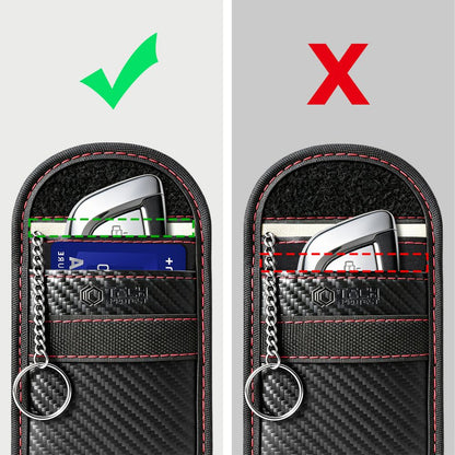 Tech-Protect KLR100 RFID anti-theft case - black and red_2