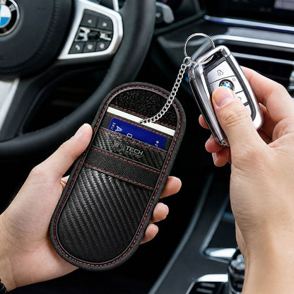 Tech-Protect KLR100 RFID anti-theft case - black and red_4