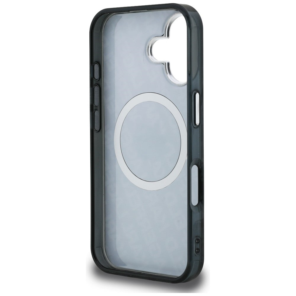 Karl Lagerfeld IML Choupette Head Logo MagSafe Case for iPhone 16 - Black_6