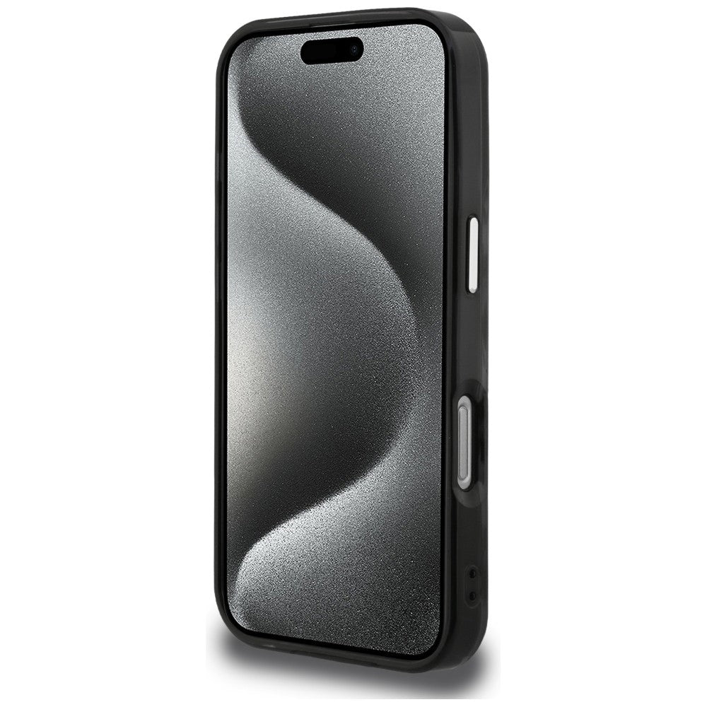 Karl Lagerfeld IML Choupette Head Logo MagSafe Case for iPhone 16 Pro - Black_4