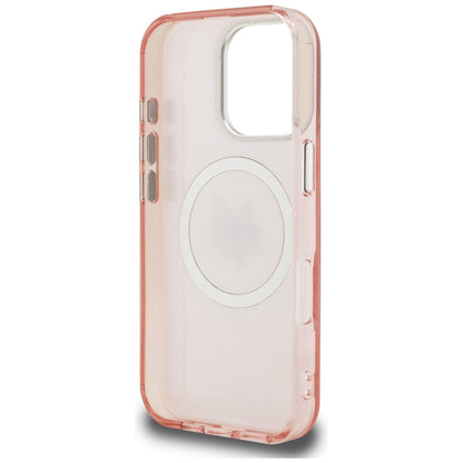 Karl Lagerfeld IML Choupette Head Logo MagSafe Case for iPhone 16 Pro - Pink_6
