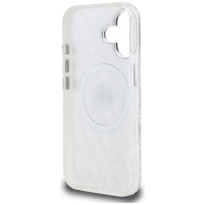 Karl Lagerfeld IML Karl Head Logo MagSafe Case for iPhone 16 - Gray_6