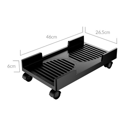 Orico CPB3 computer stand on wheels, load capacity 20 kg - black_7
