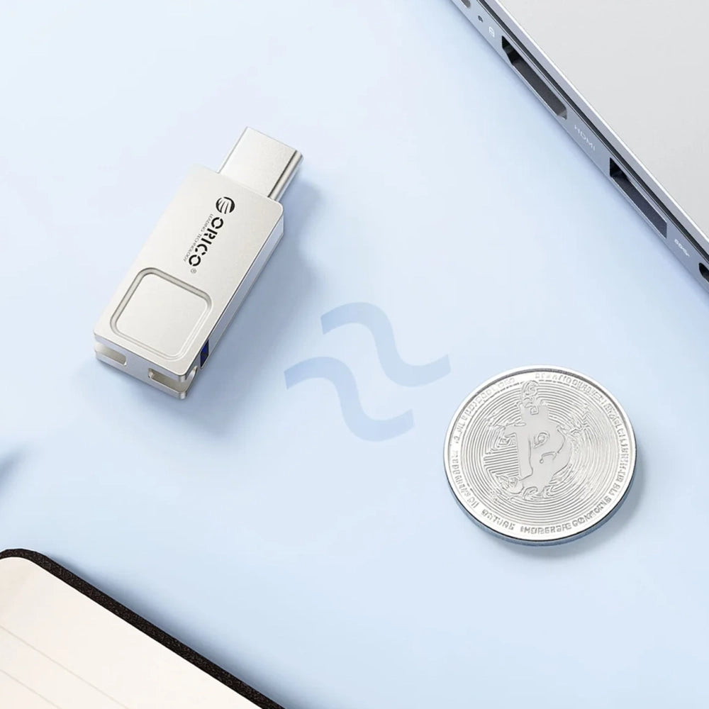 Orico U301 256 GB USB-A USB-C USB 3.2 Gen 1 Pendrive - Silver_2